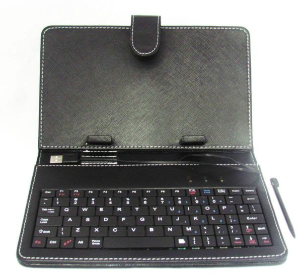 Capa com Teclado p/ Tablet