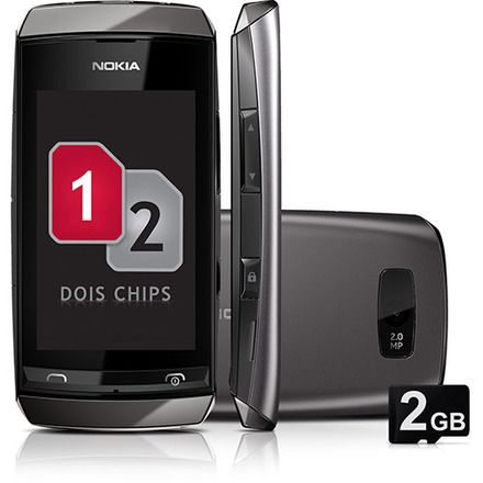Nokia Asha 305 Dual Sim (2 Chips)