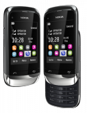 Nokia C2-06 Dual Chip Desbloqueado Câmera 2MP MP3 Player
